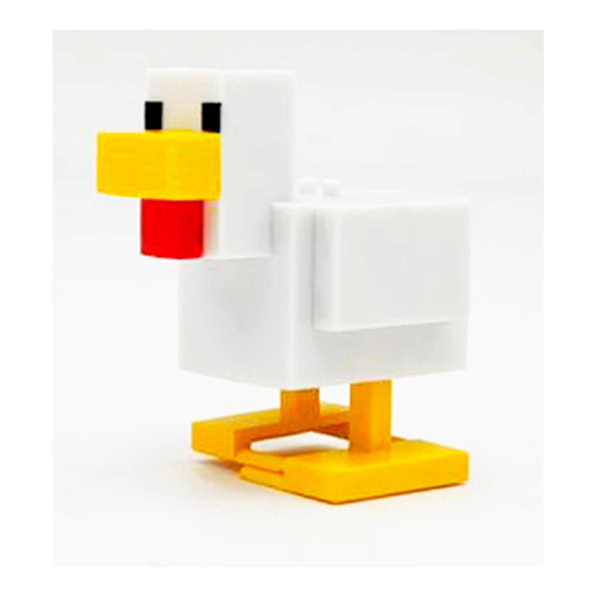 Figura coleccionable bebé zombie y jinete avícola con movimiento Minecraft Bizak 2