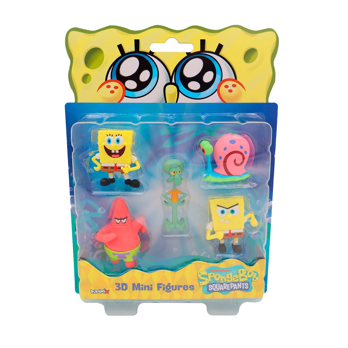 Figuras coleccionables pack de 5 figuras en blister Bob Esponja Bizak 22