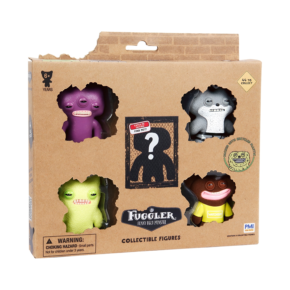 Figuras coleccionables pack deluxe de 5 figuras Fuggler Bizak 2