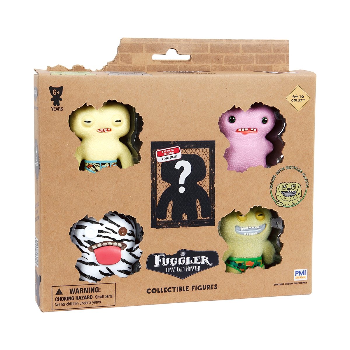 Figuras coleccionables pack deluxe de 5 figuras Fuggler Bizak 3