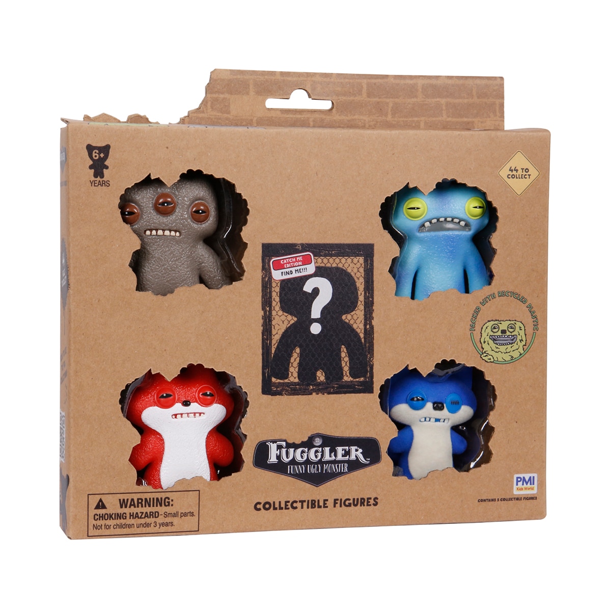 Figuras coleccionables pack deluxe de 5 figuras Fuggler Bizak 8