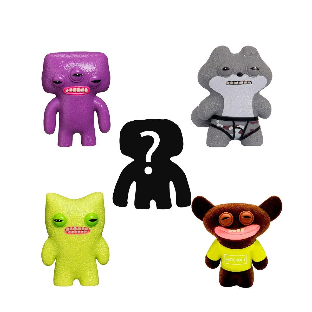 Figuras coleccionables pack deluxe de 5 figuras Fuggler Bizak 10