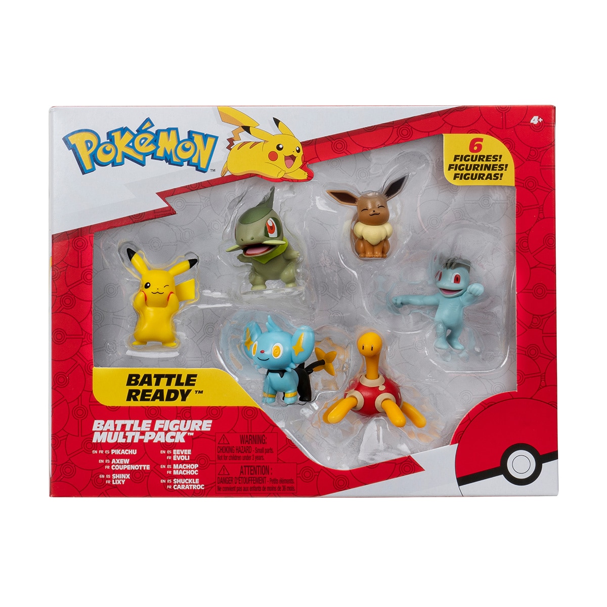 Imagem 0 de Multipack 6 Figuras de Combate Pokemón