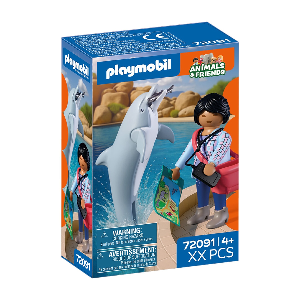 Imagen 0 de Zoo Delfín y visitante Playmobil