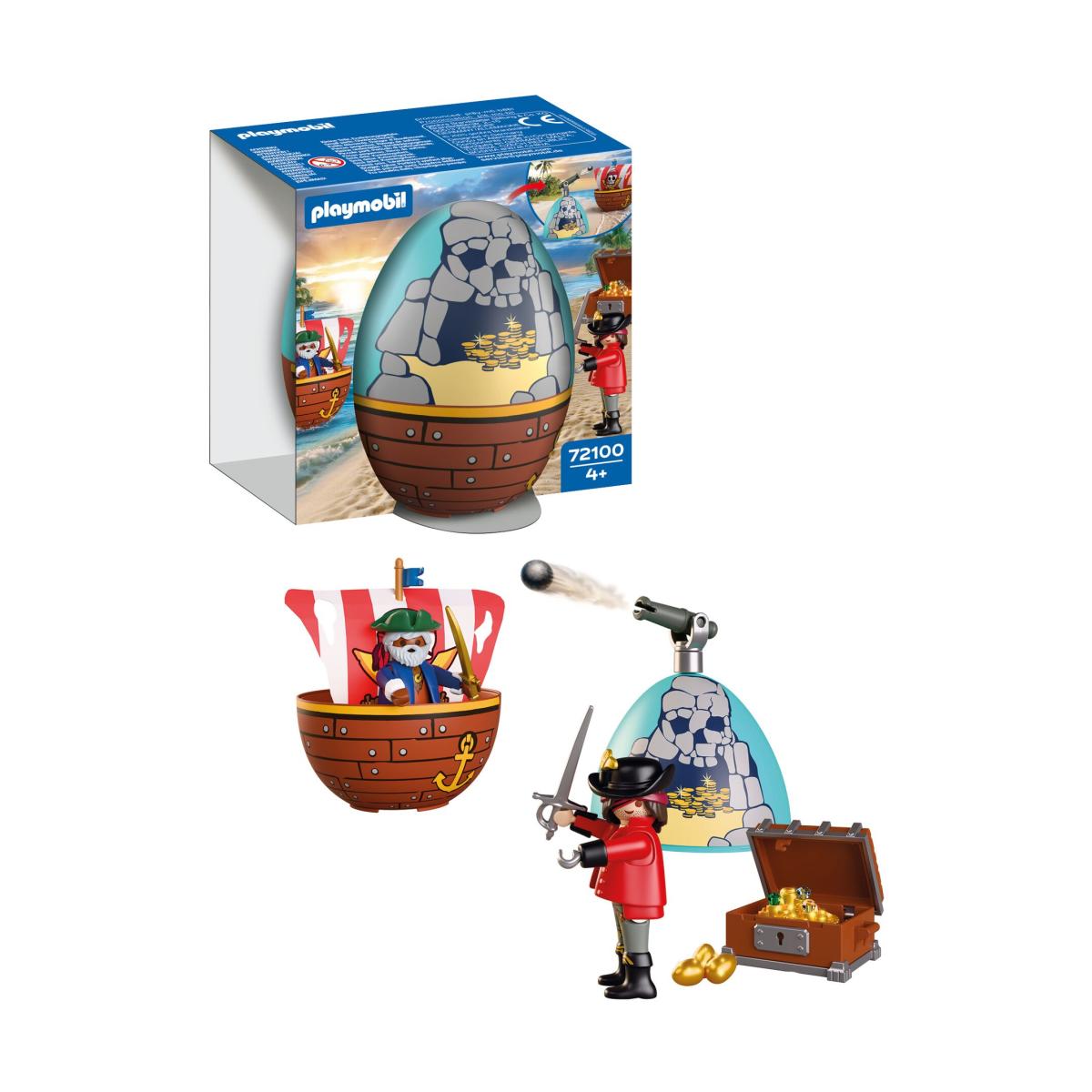 Play Egg Piratas Playmobil 2