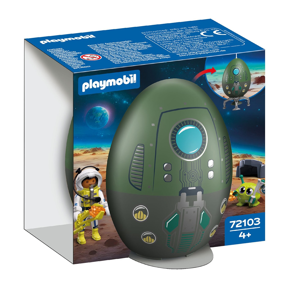 Imagen 0 de Play Egg Espacio Exterior Playmobil