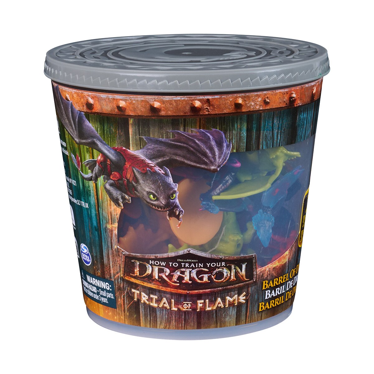 Imagen 0 de Barril mini dragones Vikingos Dragons Spin Master modelos surtidos