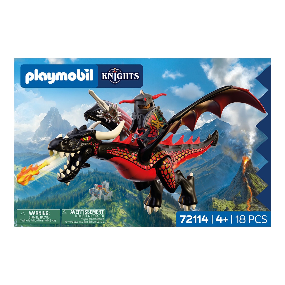 Dragón Negro Playmobil Knights 4