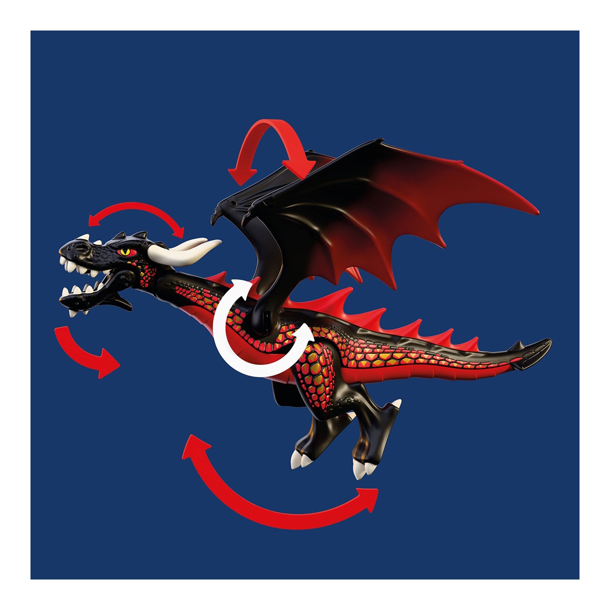 Dragón Negro Playmobil Knights 6
