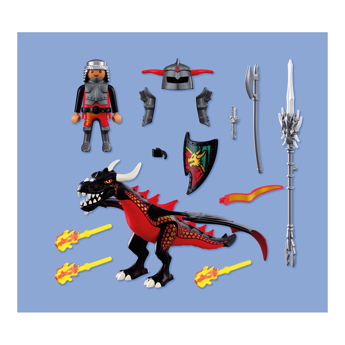 Dragón Negro Playmobil Knights 9