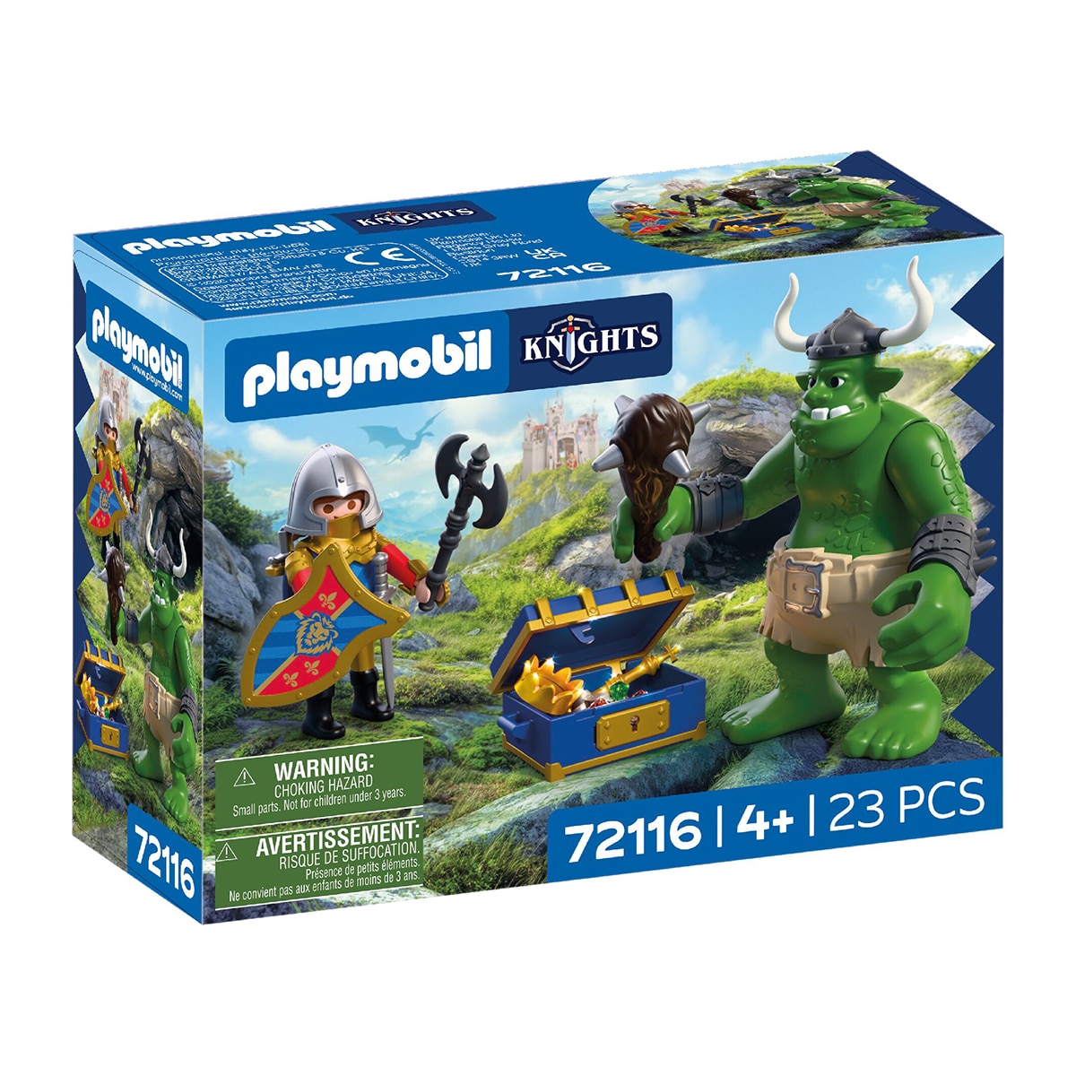 Imagen 0 de Troll con tesoro de caballero León Playmobil Knights