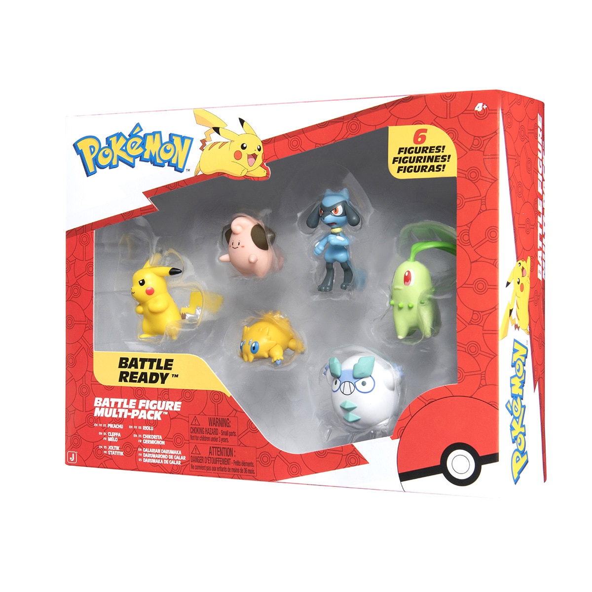 Imagen 0 de Pack 6 figuras batalla Pokemon