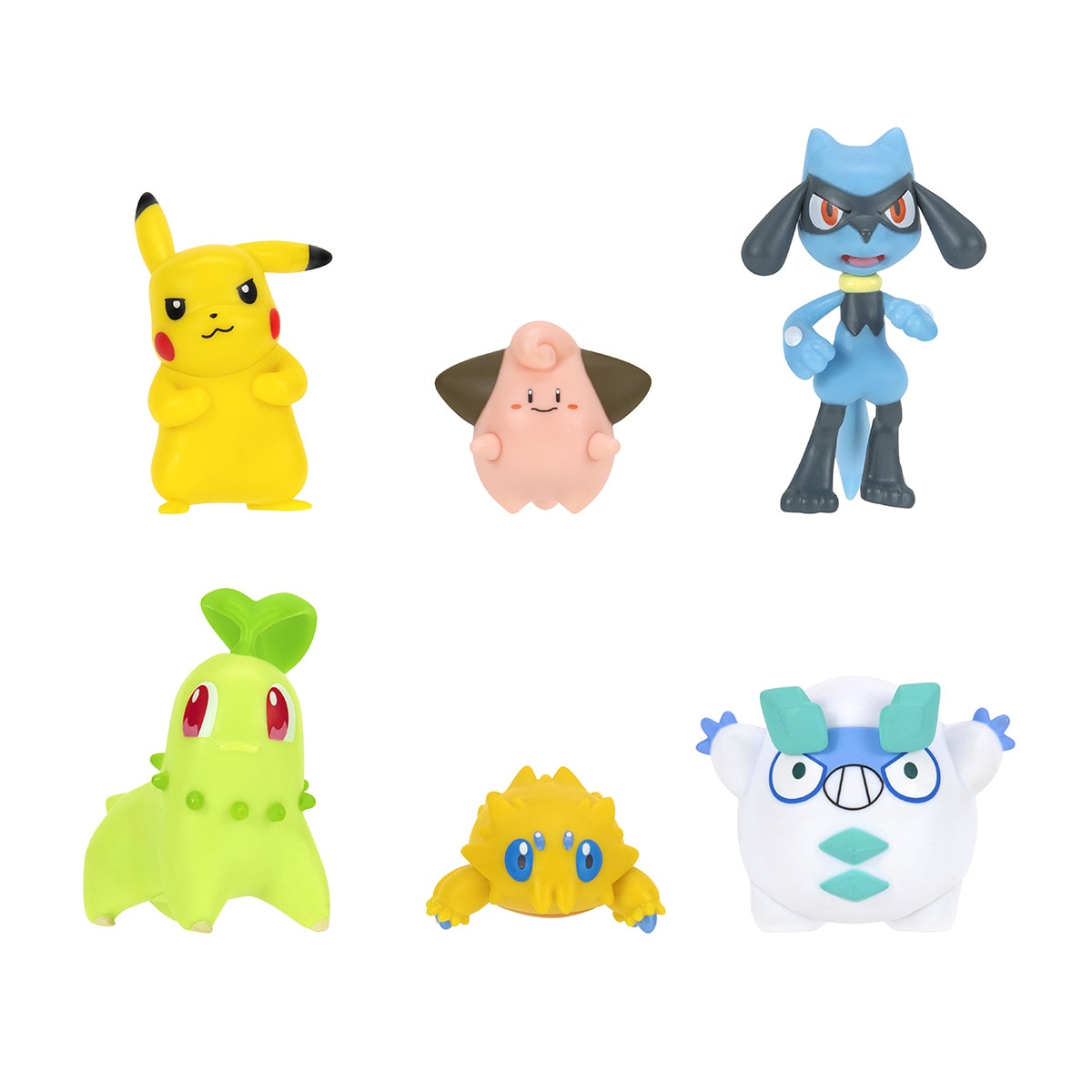 Pack 6 figuras batalla Pokemon 2