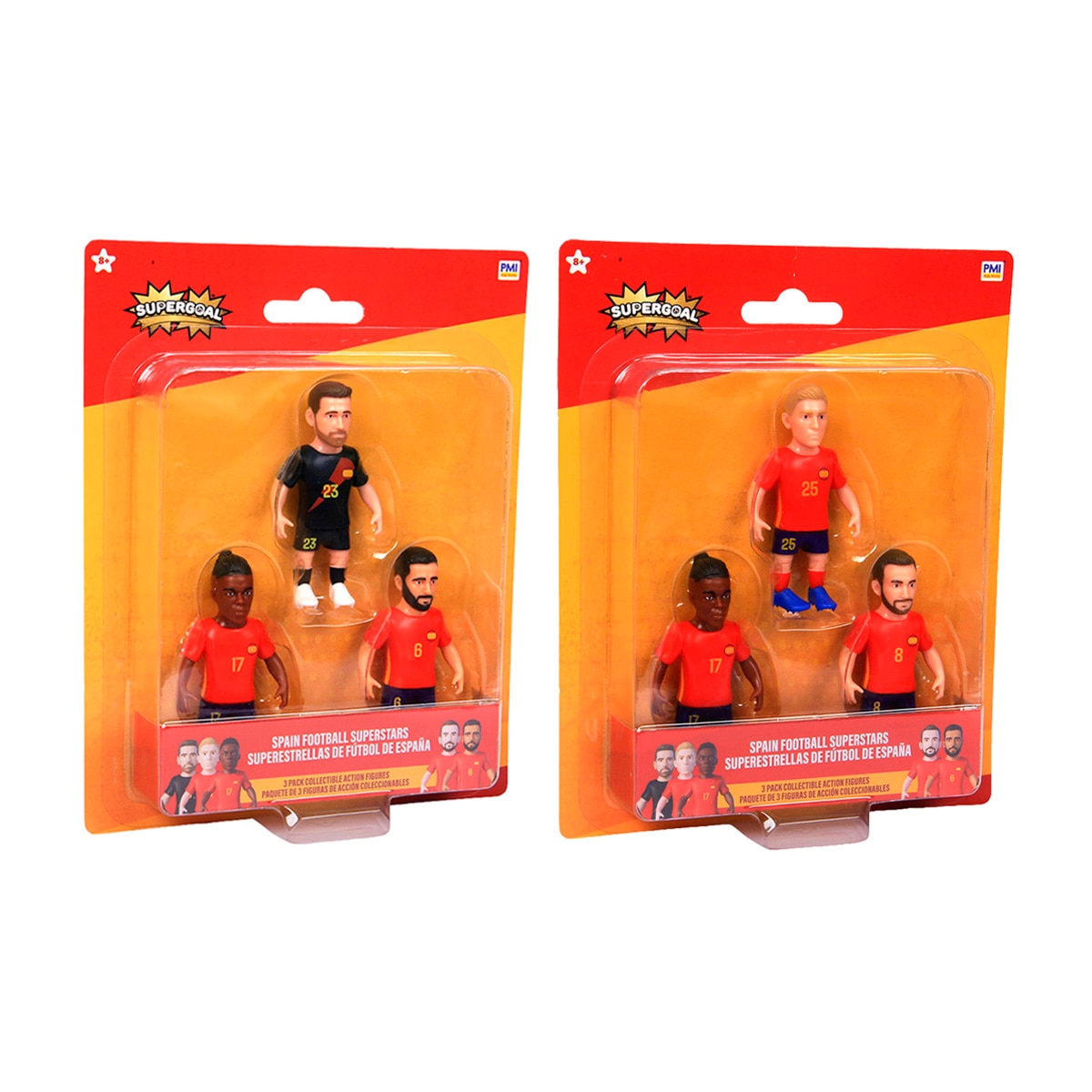 Imagen 0 de Pack 3 figuras selección Española Supergoal