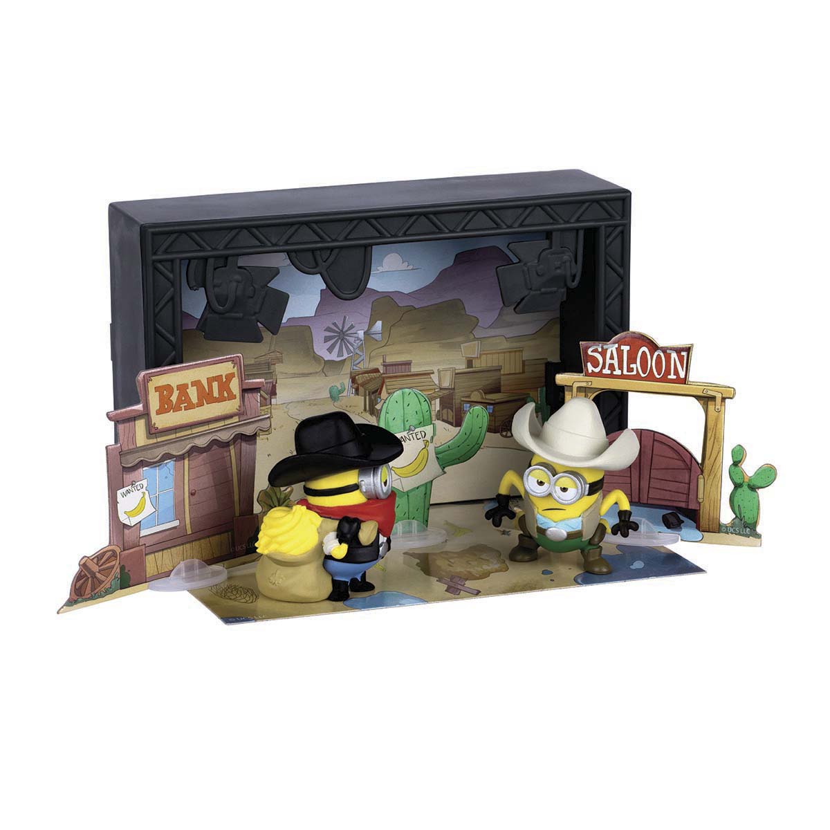 Minifigura reparto y equipo + plató Minions & Monsters Illumination modelos surtidos 5