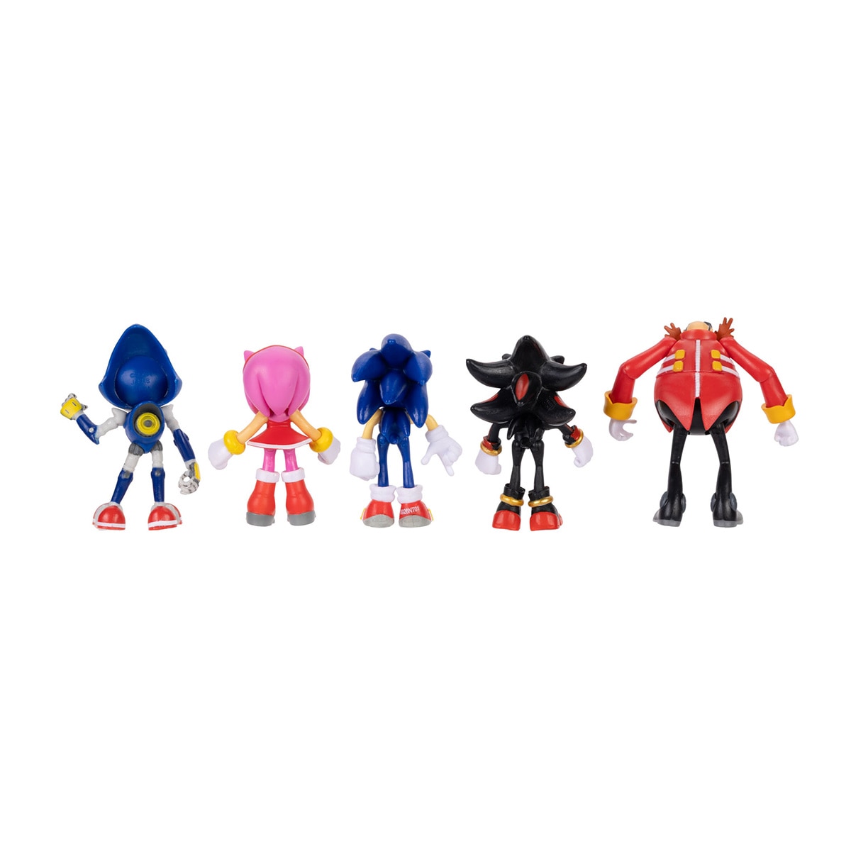 Imagen 5 de Pack de 5 Figuras Sonic, Amy, Shadow, Metal Sonic y Eggman 6 cm Sonic Nintendo
