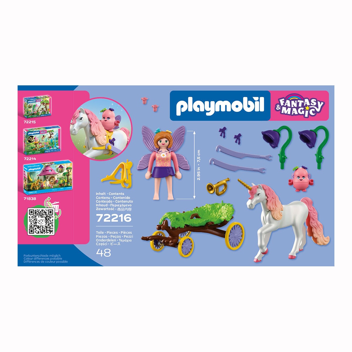 Carruaje con unicornio Playmobil Adventure 3