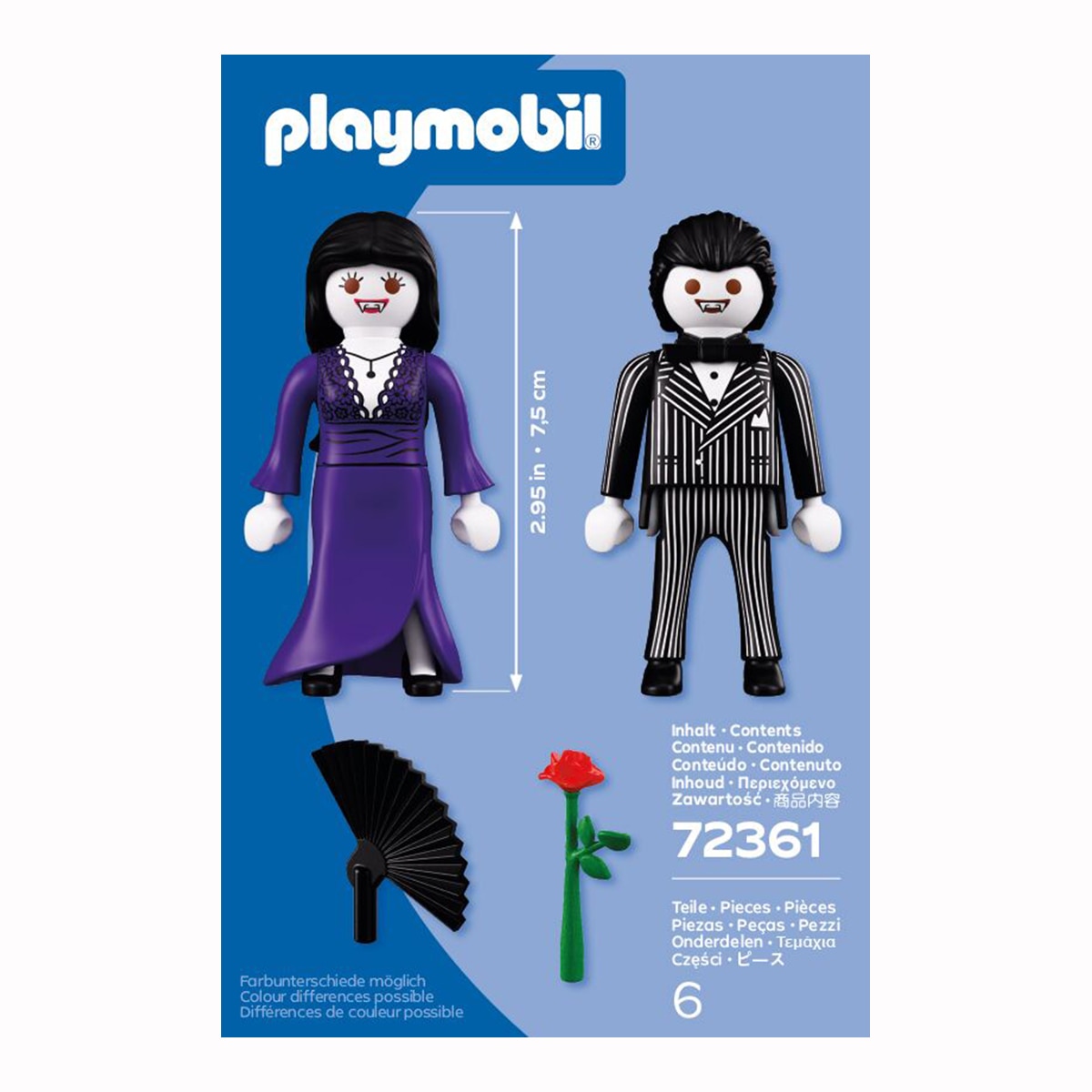 Pareja de vampiros Playmobil Halloween 3