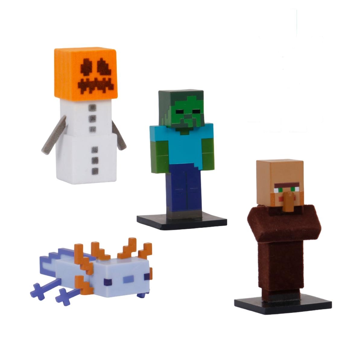 Figura Minecraft Toppeez edición especial pack de 5 Minecraft Bizak modelos surtidos 3