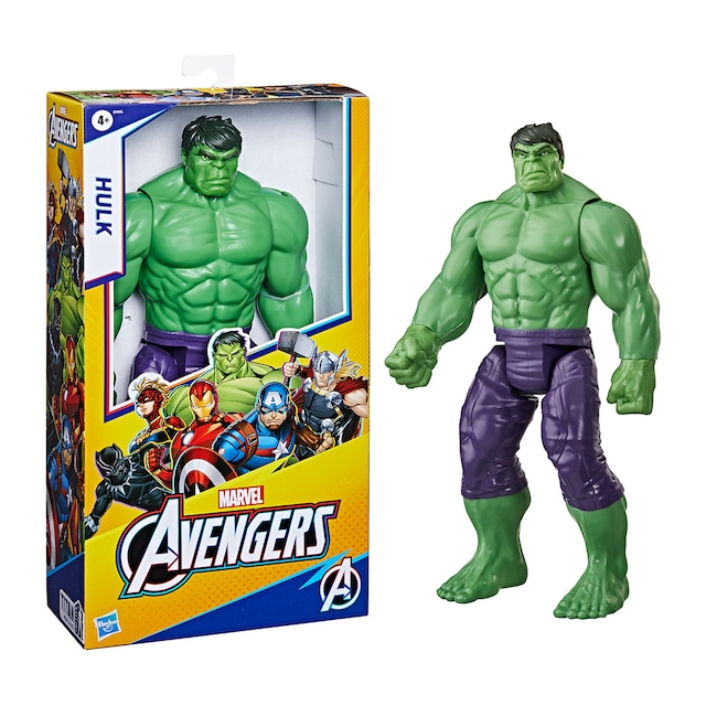 Figura titan hero deluxe Hulk Marvel Los Vengadores