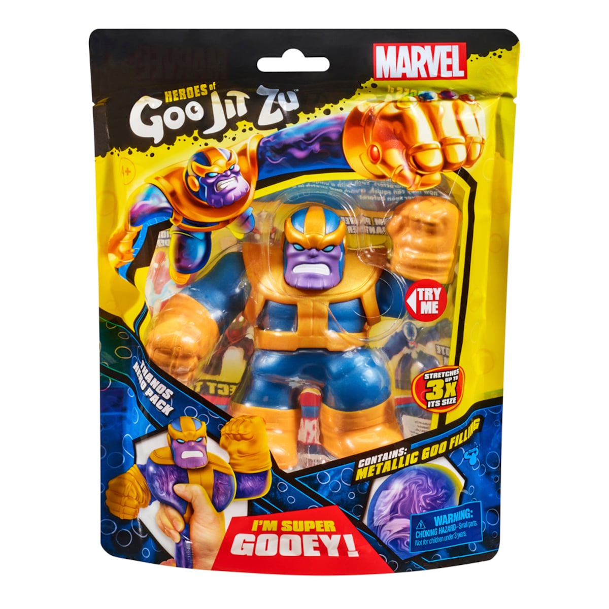 Figura Marvel Goo Jit Zu Heroes 3