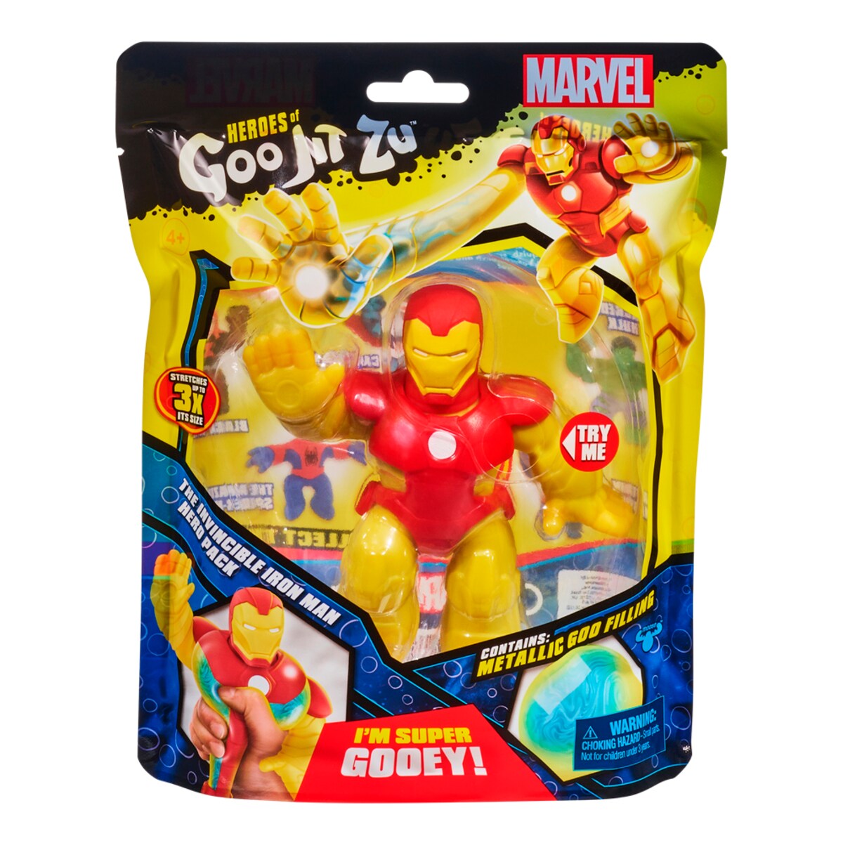 Figura Marvel Goo Jit Zu Heroes 4