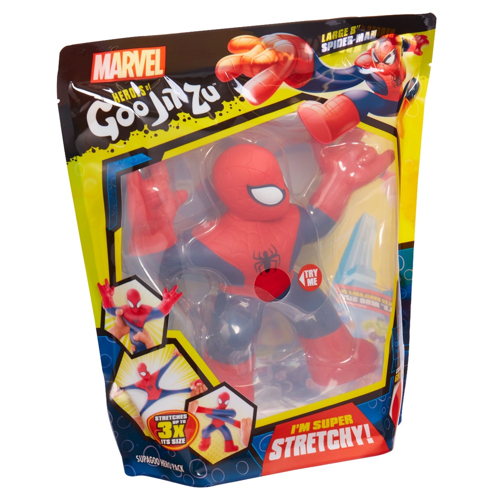 Súper Figura Marvel Goo Jit Zu Heroes Spiderman 2