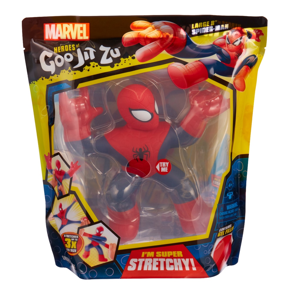 Súper Figura Marvel Goo Jit Zu Heroes Spiderman 3