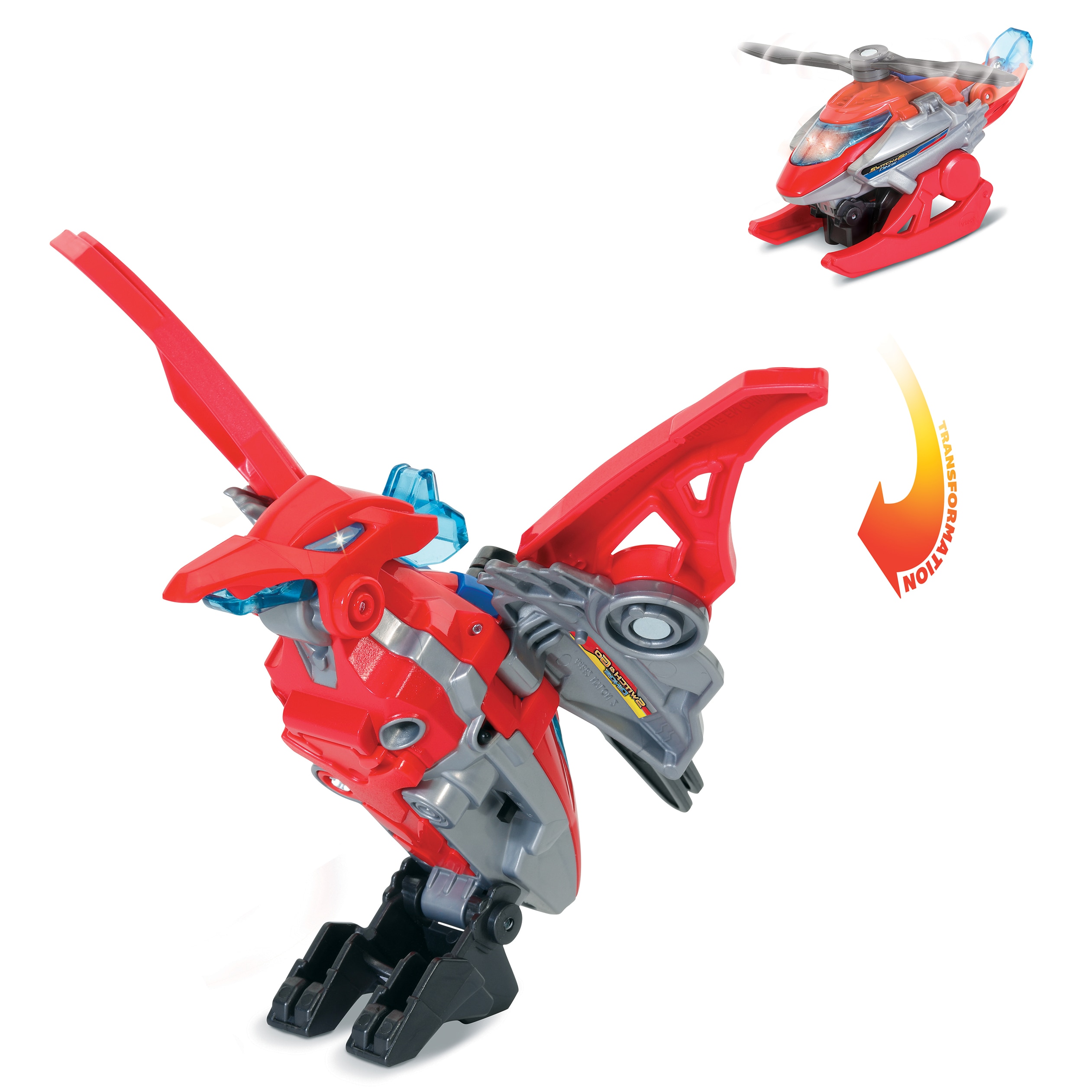 Switch&Go Dinos pequeños, Modelos surtidos, Dinosaurios que se transforman en vehículos VTech 2