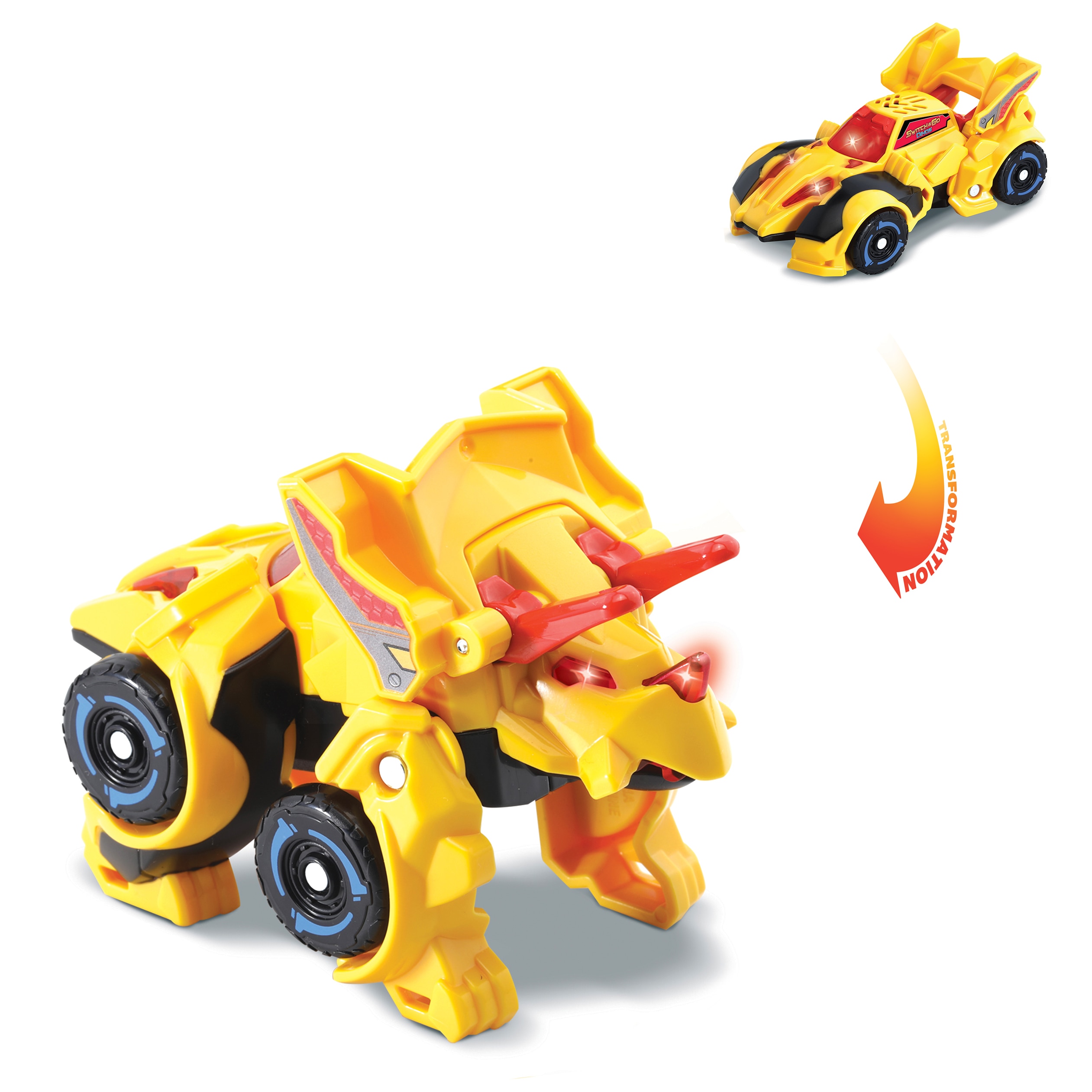 Switch&Go Dinos pequeños, Modelos surtidos, Dinosaurios que se transforman en vehículos VTech 5