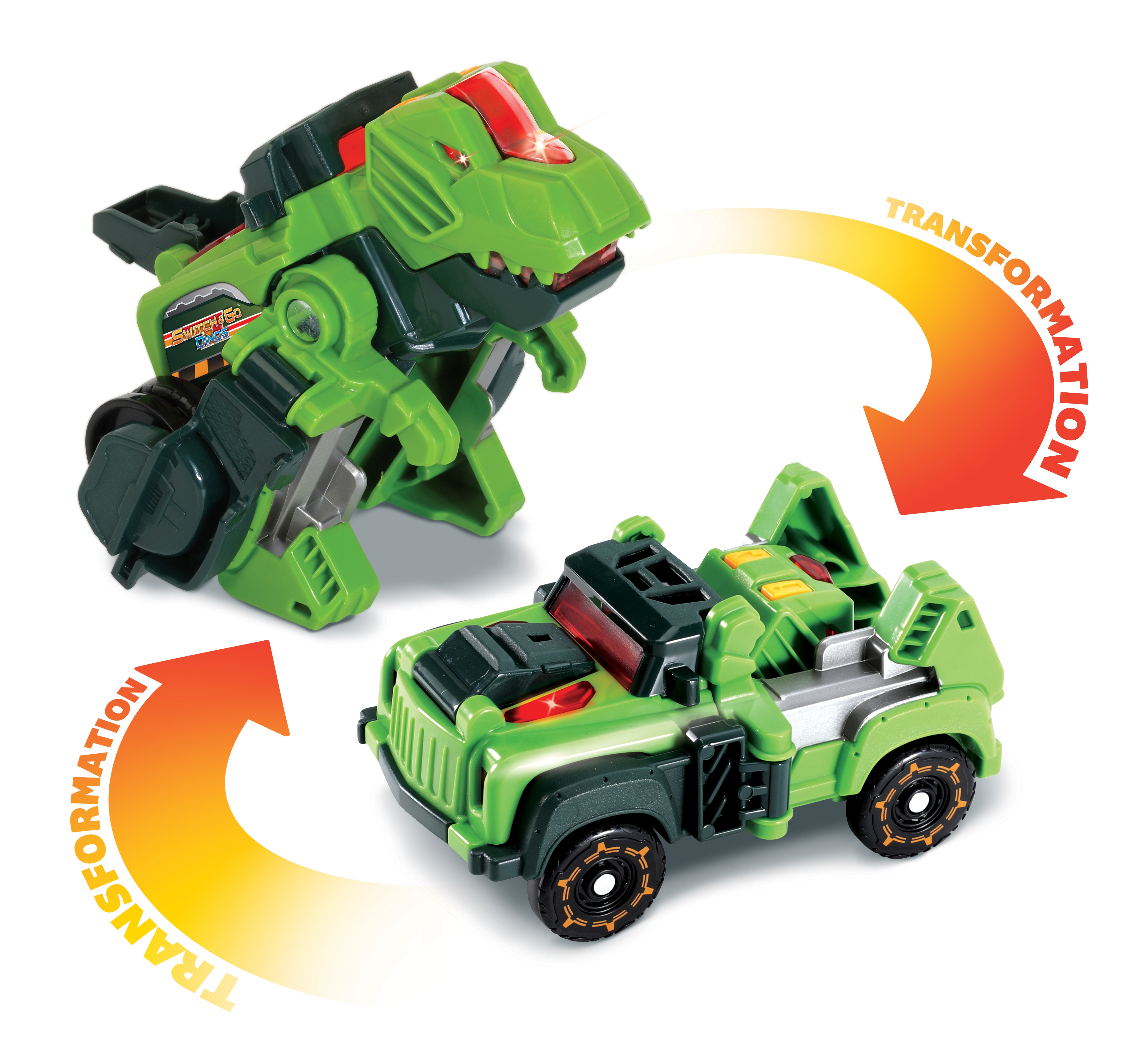 Switch&Go Dinos pequeños, Modelos surtidos, Dinosaurios que se transforman en vehículos VTech 19