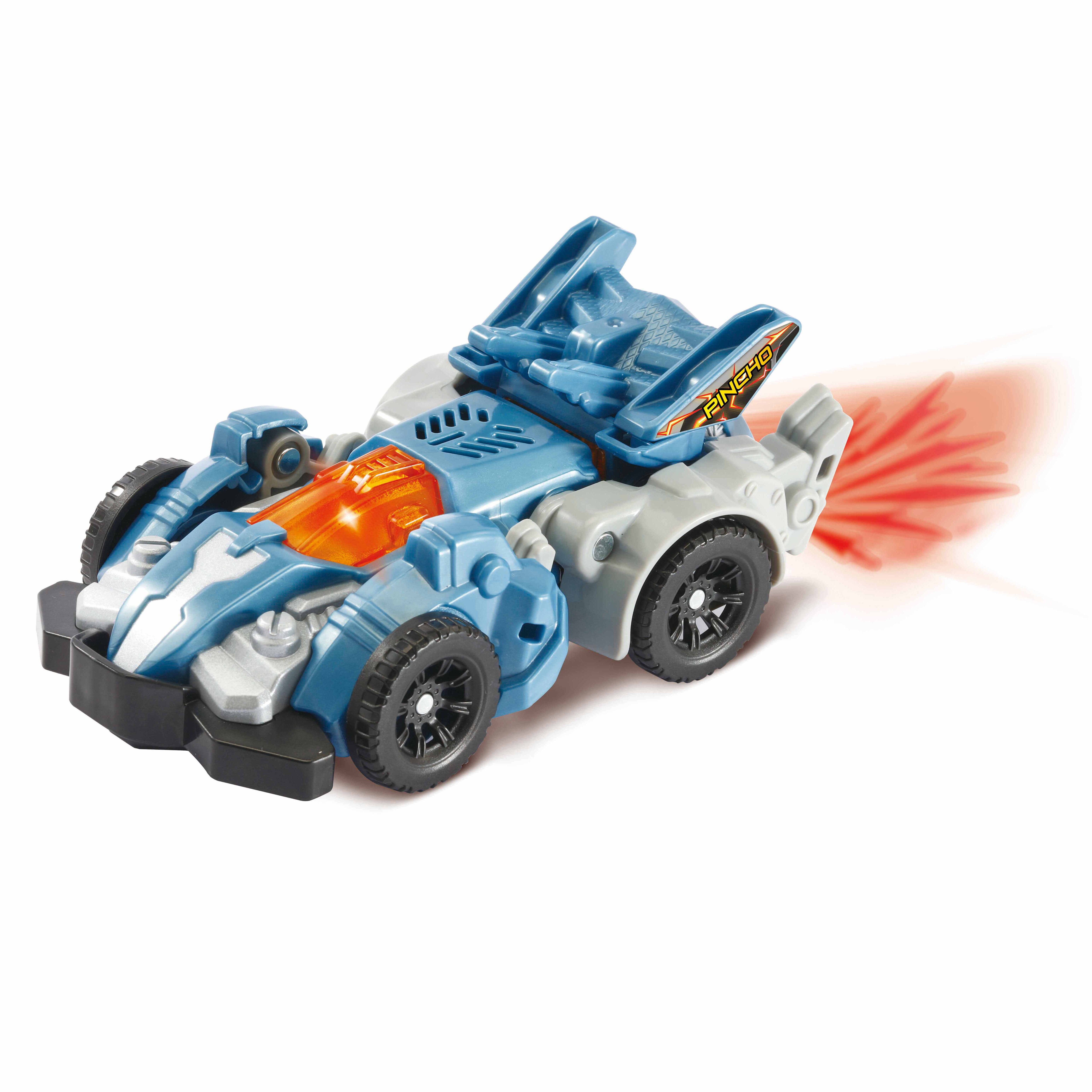 Switch&Go Dinos Fire, Pincho el tricerátops, Dinosaurios que se transforman en vehículos VTech 4