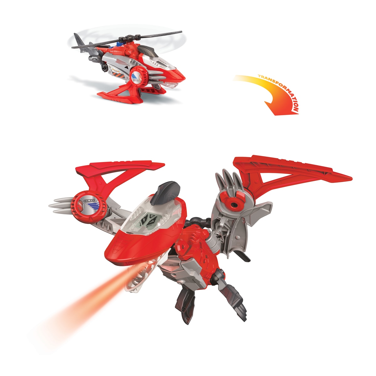 Switch&Go Dinos, Sky el pteranodonte, Dinosaurios que se transforman en vehículos VTech 1