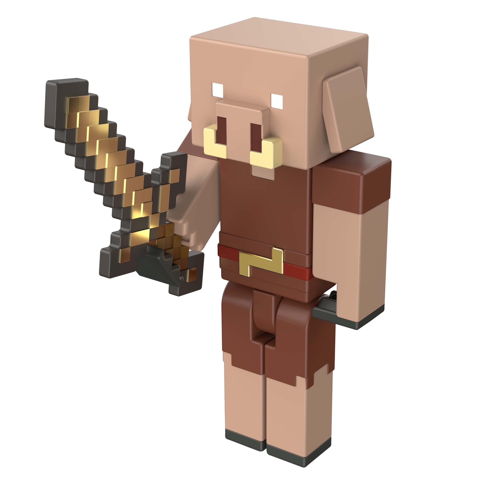 Figura articulada de juguete con cubos de papel para construir Minecraft modelos surtidos 3