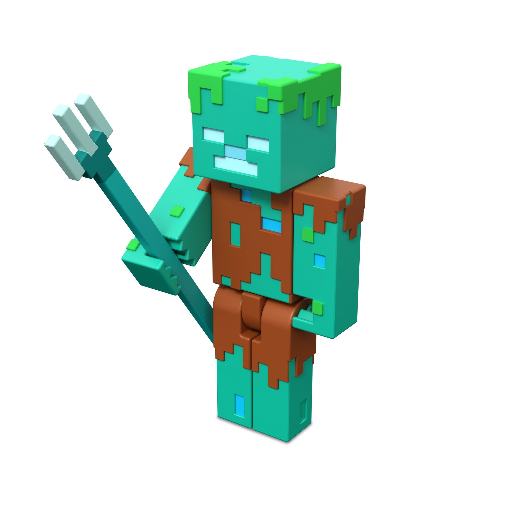 Figura articulada de juguete con cubos de papel para construir Minecraft modelos surtidos 10