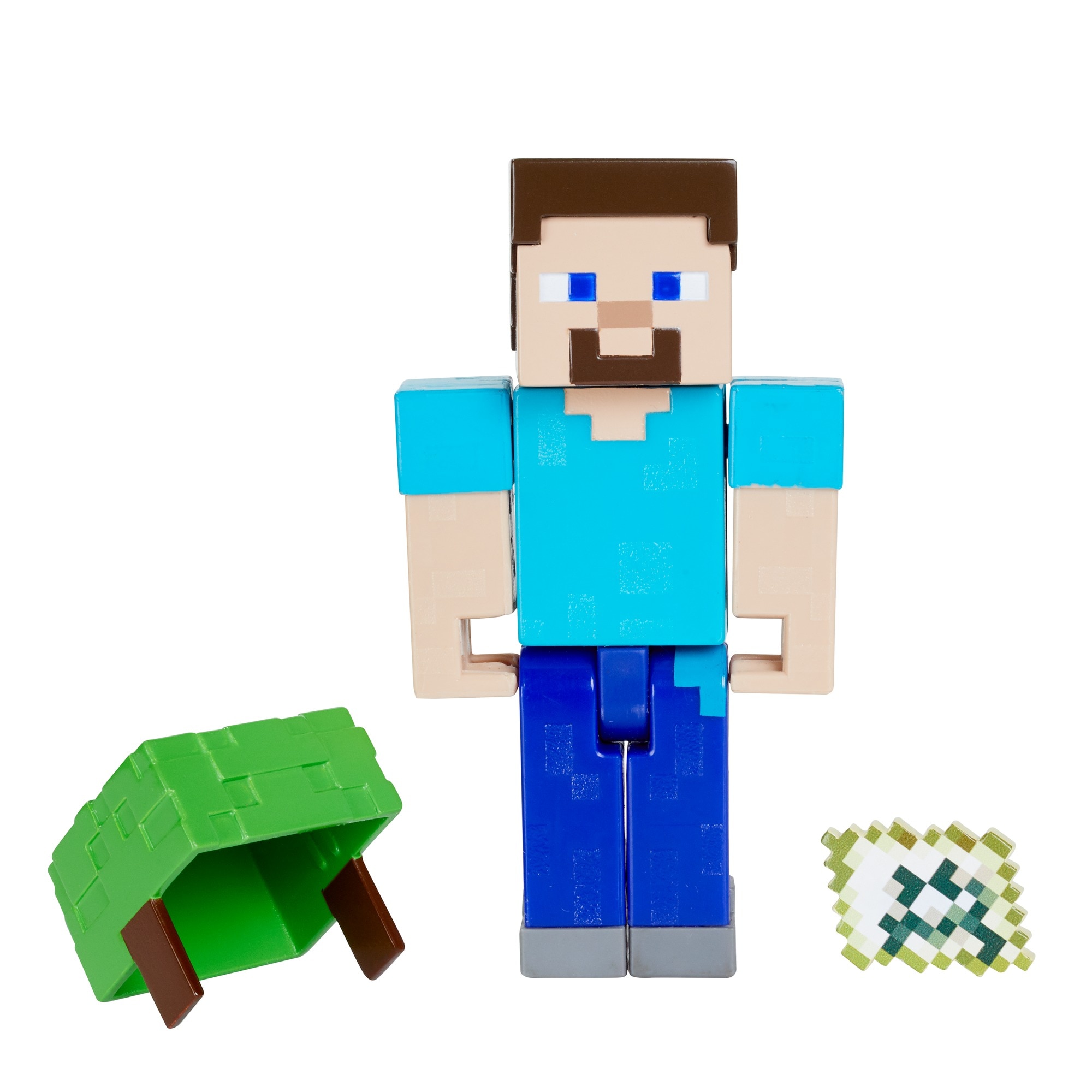 Figura articulada de juguete con cubos de papel para construir Minecraft modelos surtidos 14