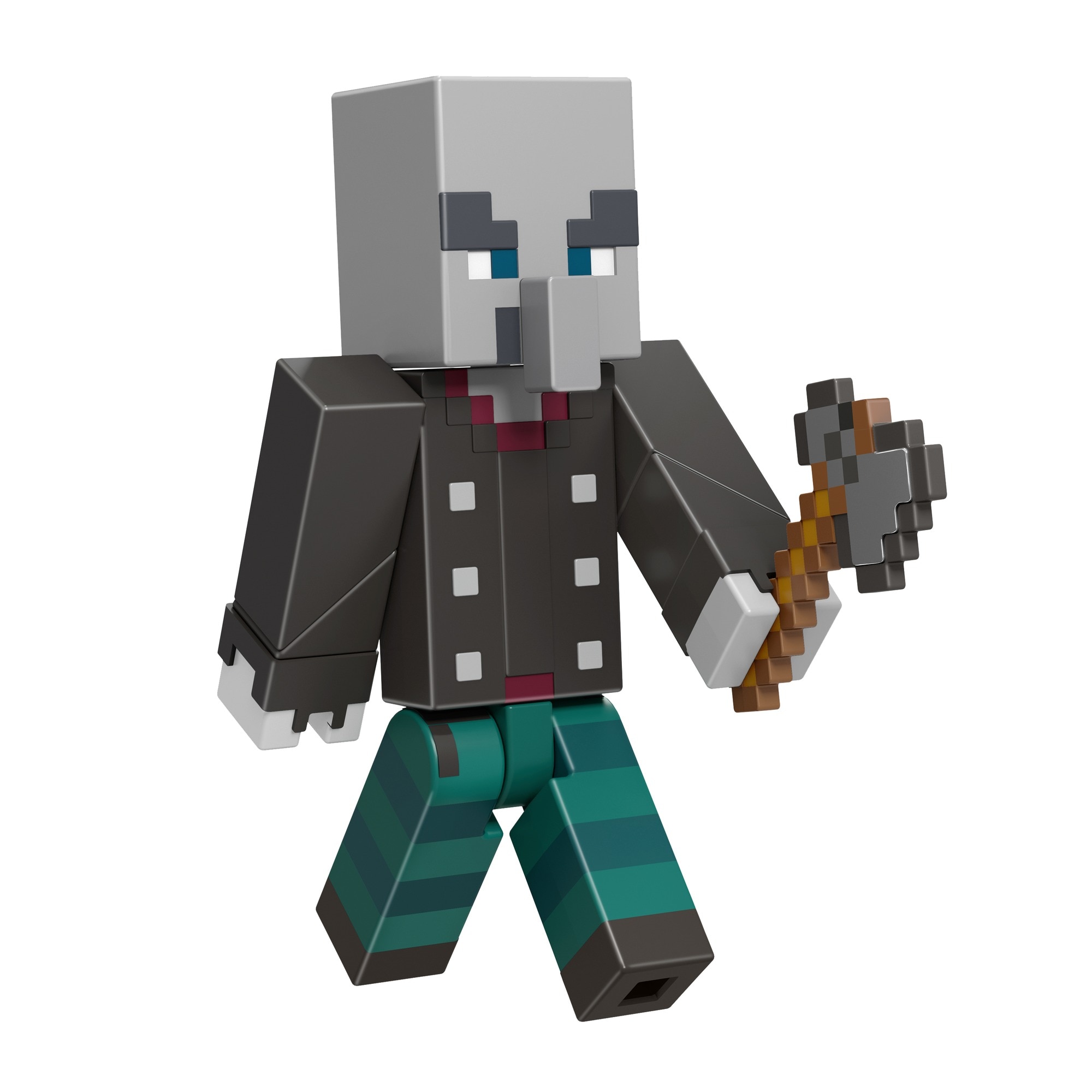 Figura articulada de juguete con cubos de papel para construir Minecraft modelos surtidos 18