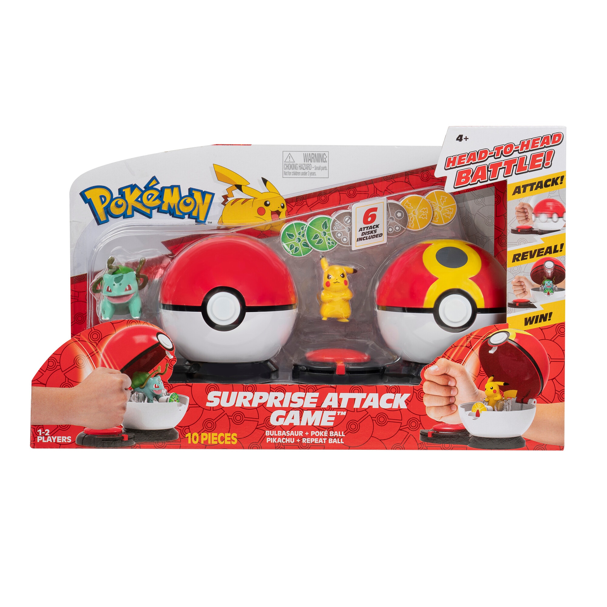 Batalla Pokeball Ataque sorpresa Pokémon Bizak 6
