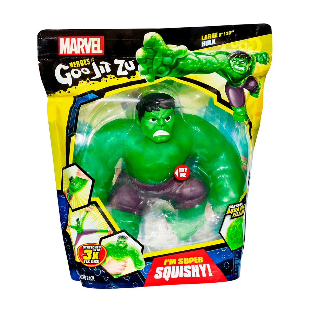 BANDAI – Superhéroe Marvel Goo Jit Zu – Hulk.