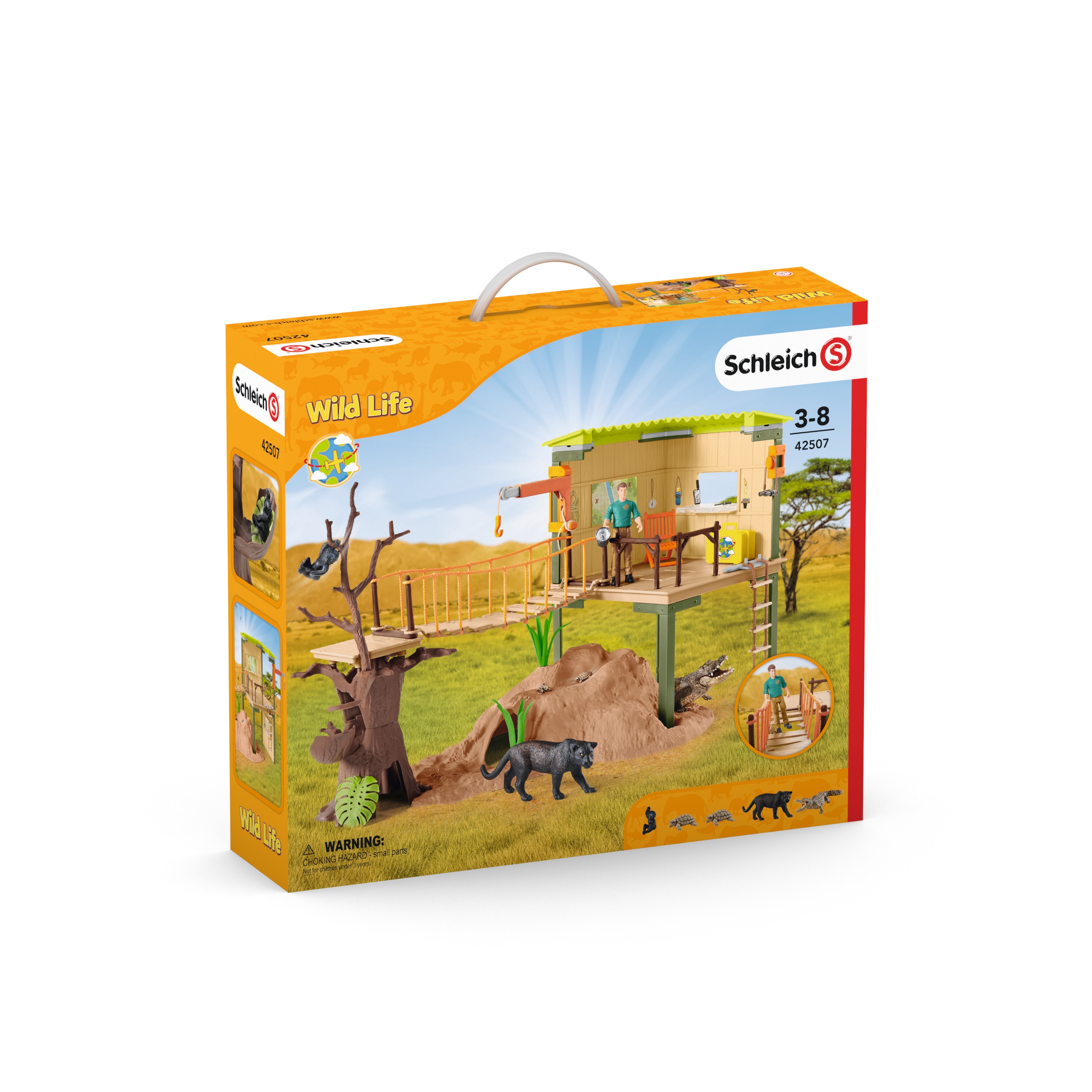 Estación de aventuras Wild Life Figuras Schleich 2