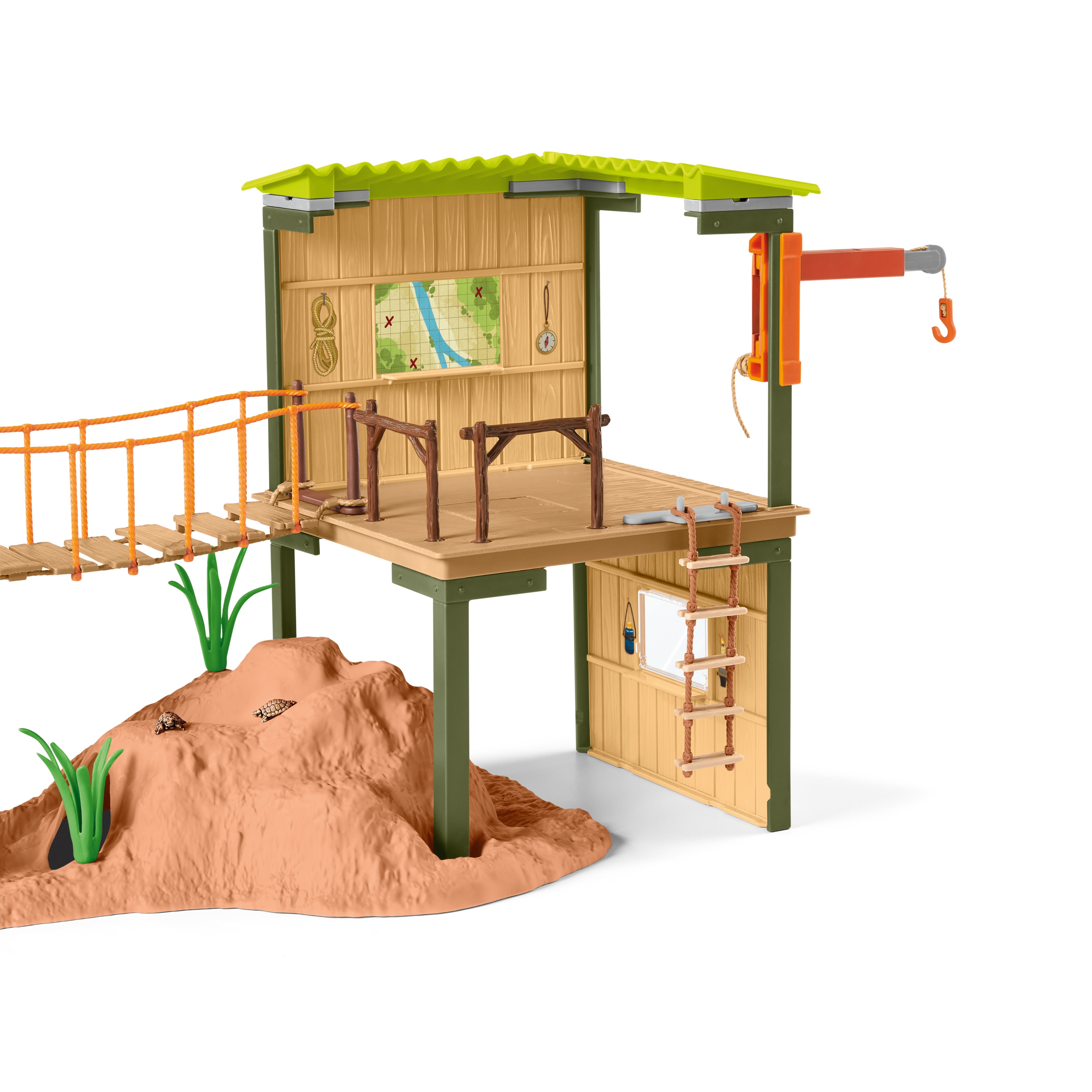 Estación de aventuras Wild Life Figuras Schleich 7