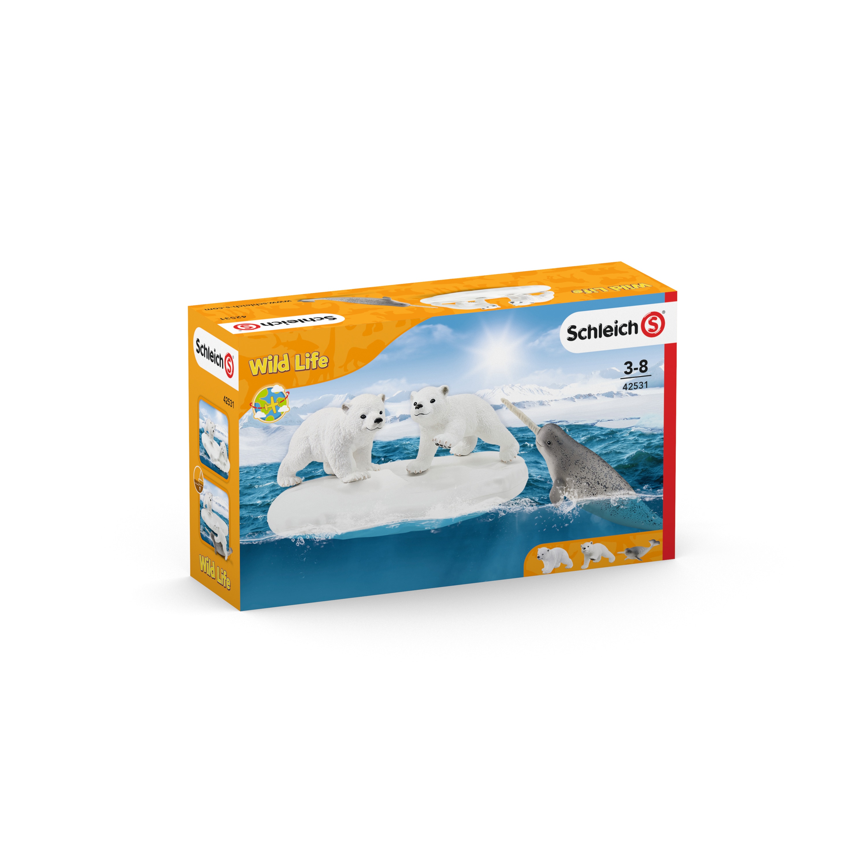 Figura Tobogán de oso polar Schleich 2