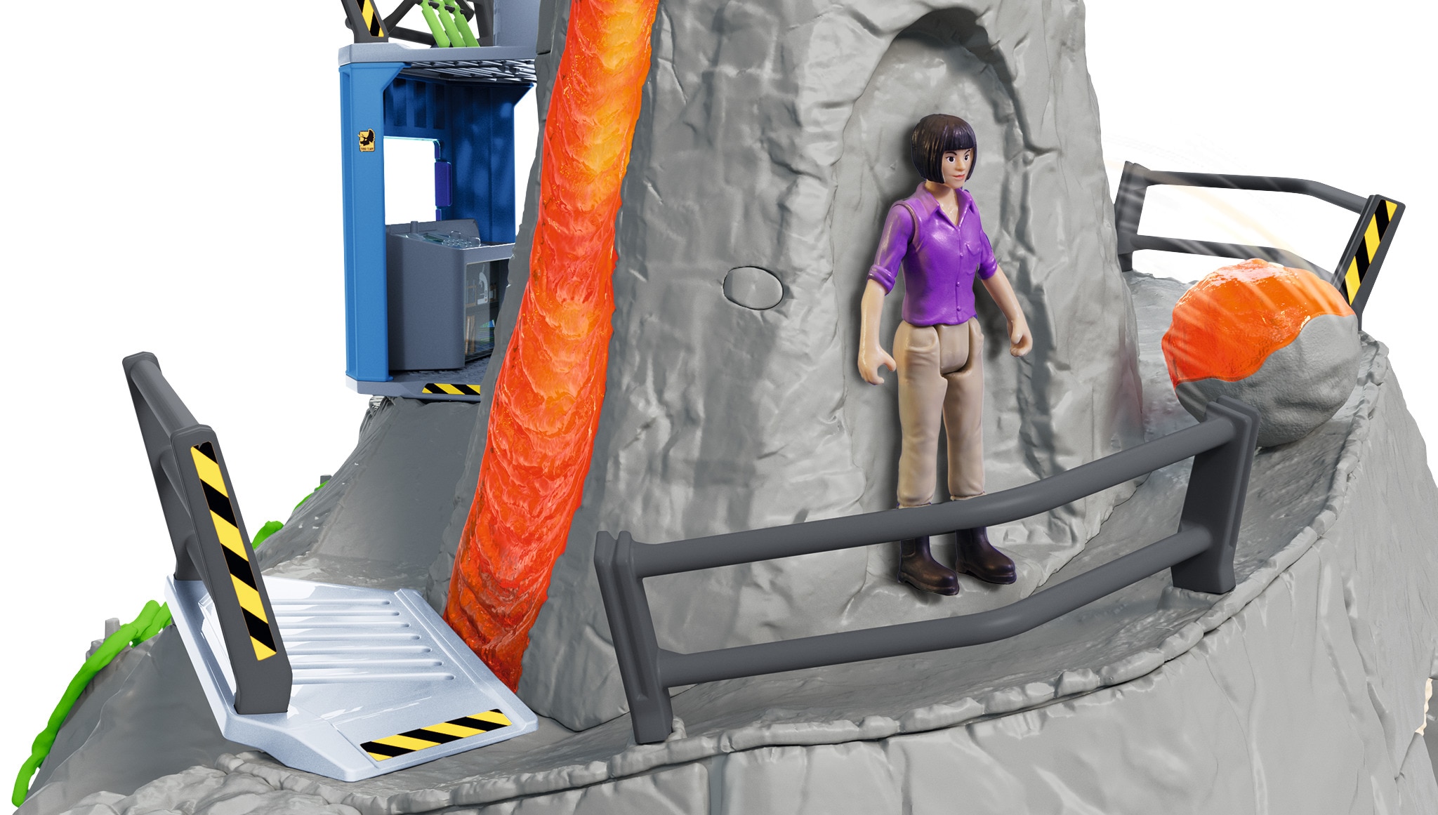 Figura Gran expedición al volcán Schleich 8