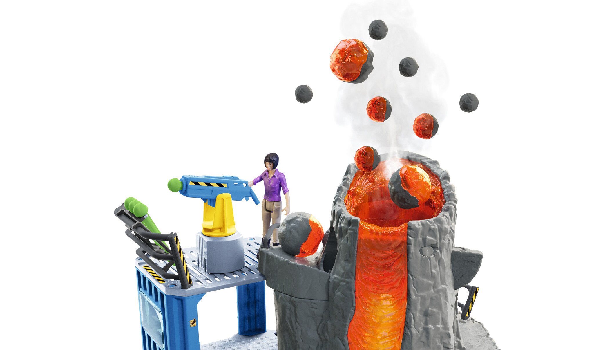 Figura Gran expedición al volcán Schleich 9