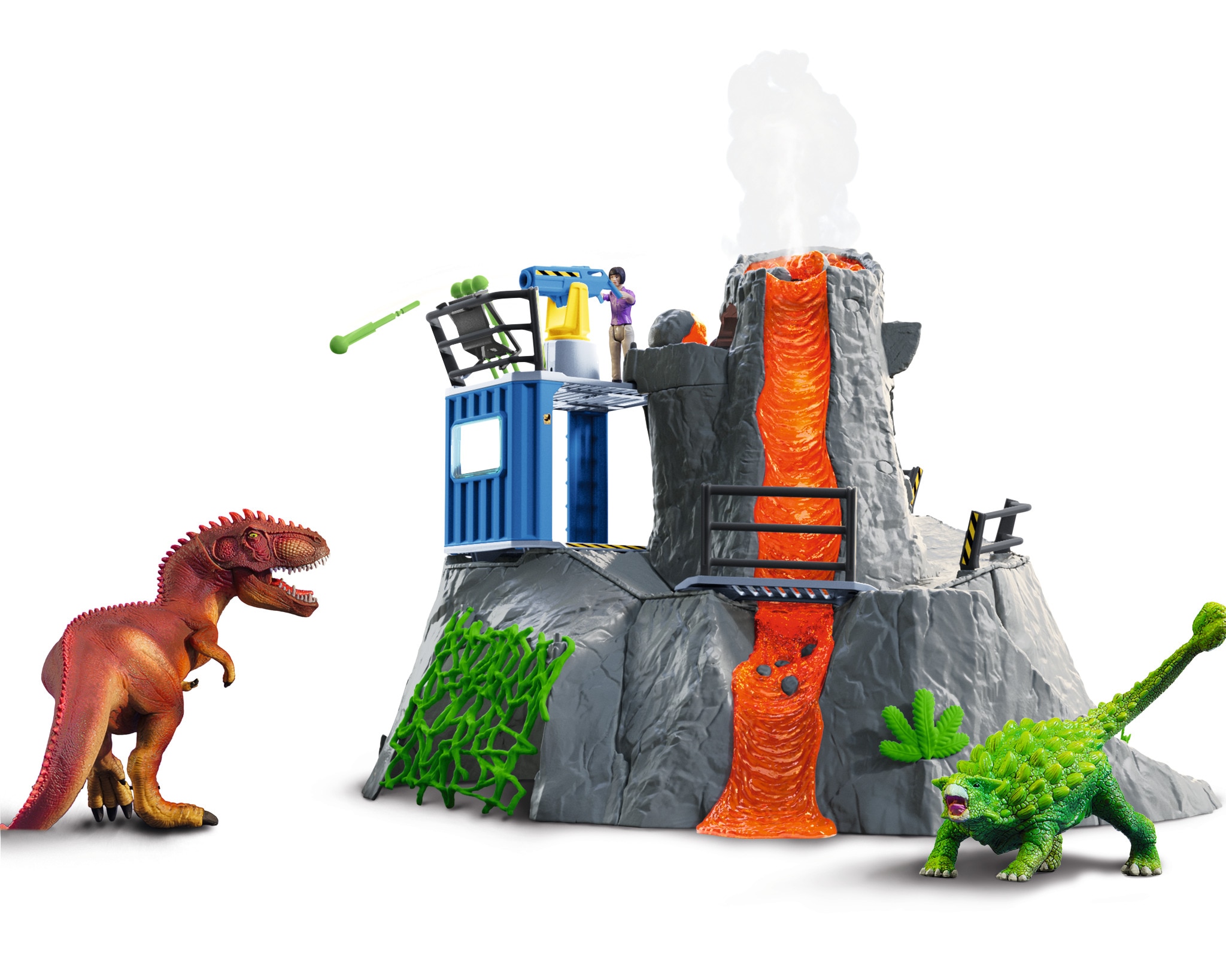 Figura Gran expedición al volcán Schleich 10