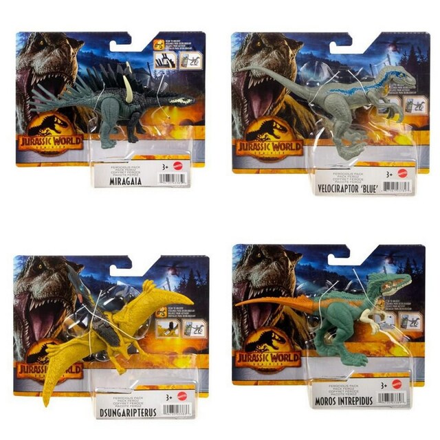 Figura Dinosurio feroz Jurassic World modelos surtidos