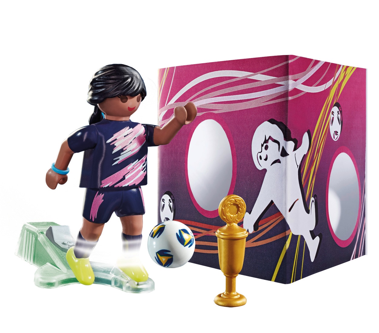 Futbolista con muro de gol Playmobil Special Plus 3