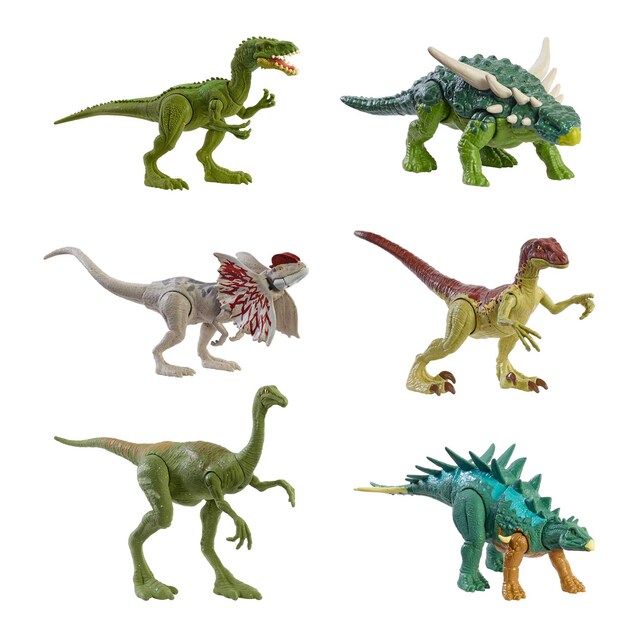 Imagen 0 de Figura dinosaurio articulado con movimiento juguete Jurassic World Legacy modelos surtidos