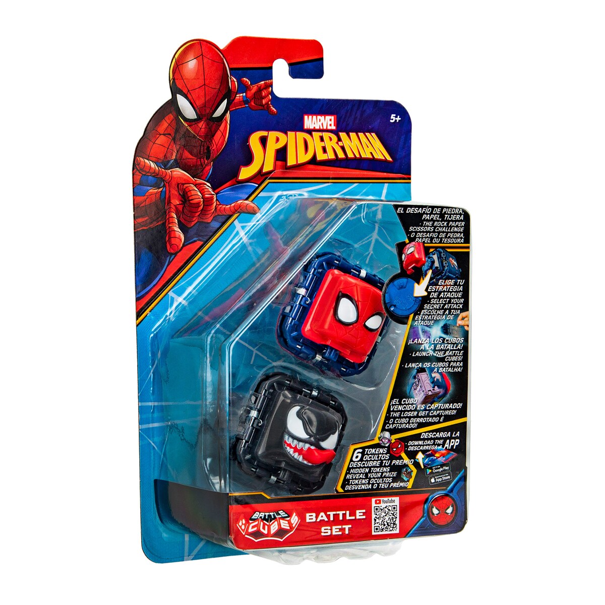 Set Battle Cubes Combate Spider-man 1