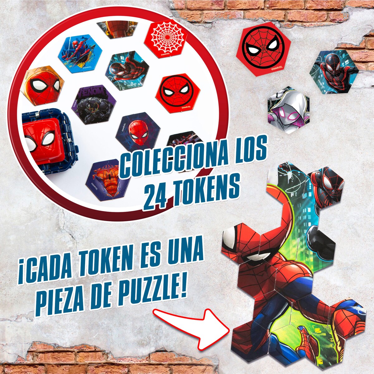 Set Battle Cubes Combate Spider-man 5